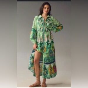 Anthropologie Eleanor maxi dress